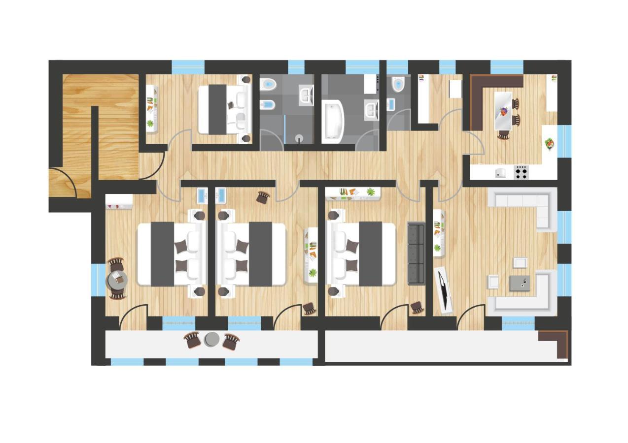 Landhaus Troester 오프터슈방 외부 사진